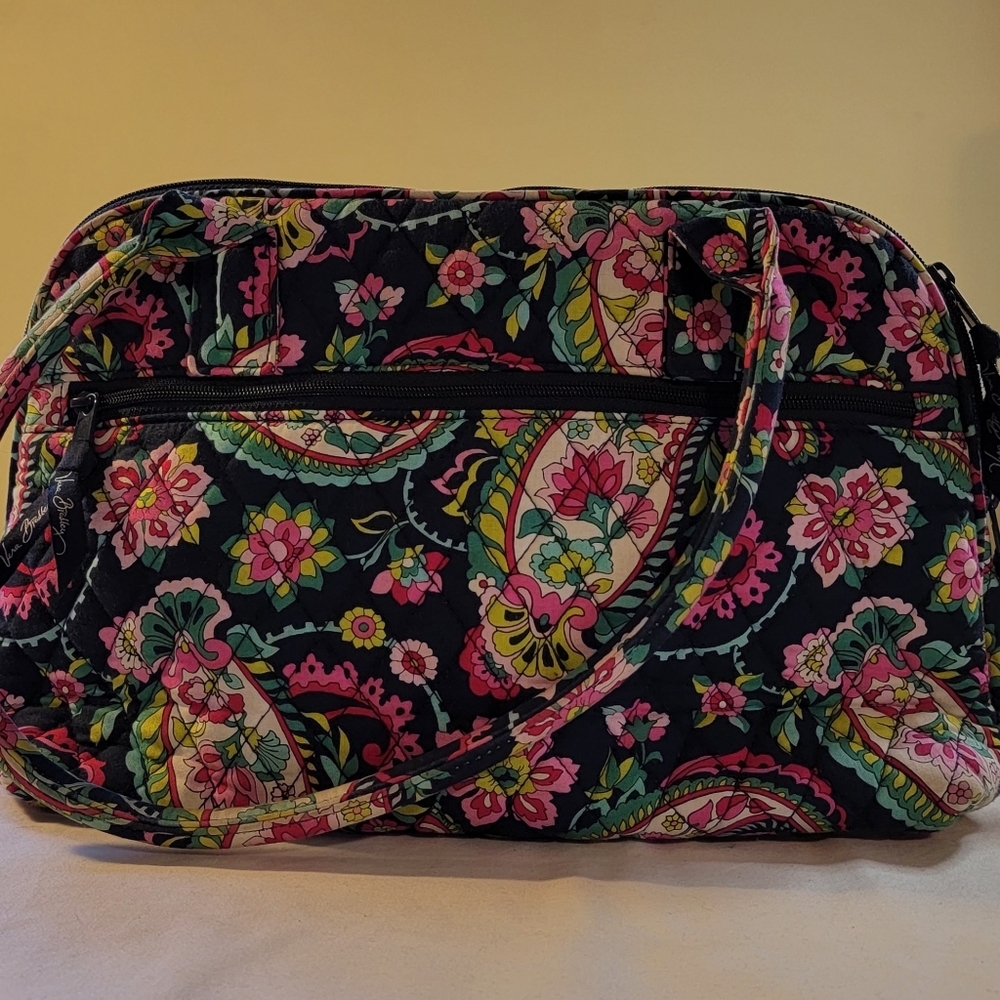 Vera Bradley Bowler Style Bag - Petal Power